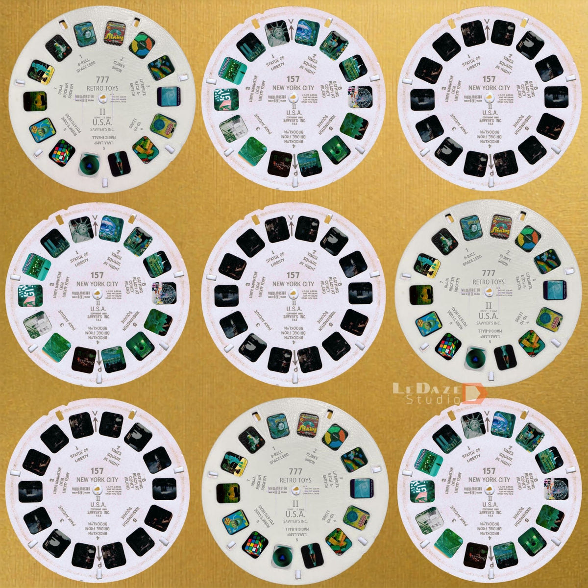 ViewMaster Metallic Wallpaper