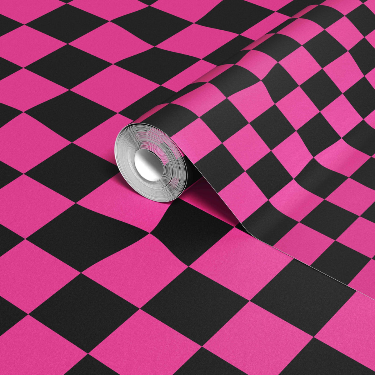 Warped Checkerboard Wallpaper - XAWD