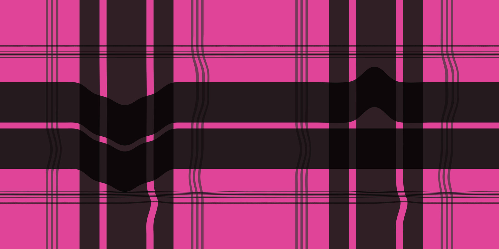 Warped Plaid Wallpaper - XAWD
