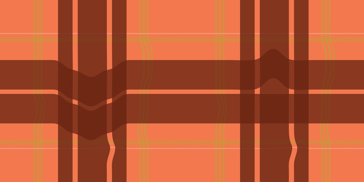 Warped Plaid Wallpaper - XAWD