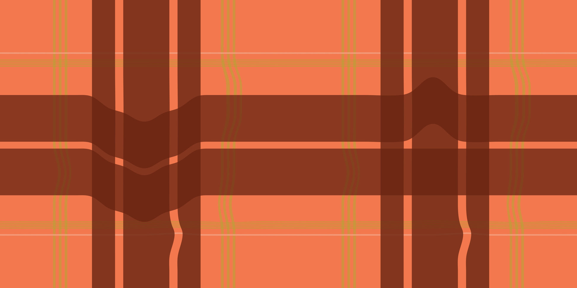Warped Plaid Wallpaper - XAWD