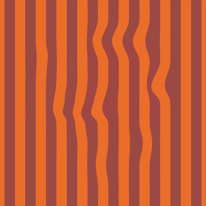 Warped Vertical Stripes Wallpaper - XAWD