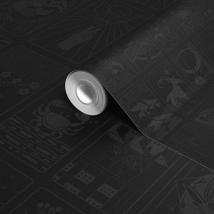 What's Your Sign? Wallpaper by XAWD is a fun take on tarot cards, with some new signs that you probably haven't seen before.
